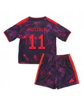 Billige Fotballdrakt Bayern Munich Nathaniel Brown #11 Replika Tredjedraktsett Barn 2026-27 Kortermet (med bukser)